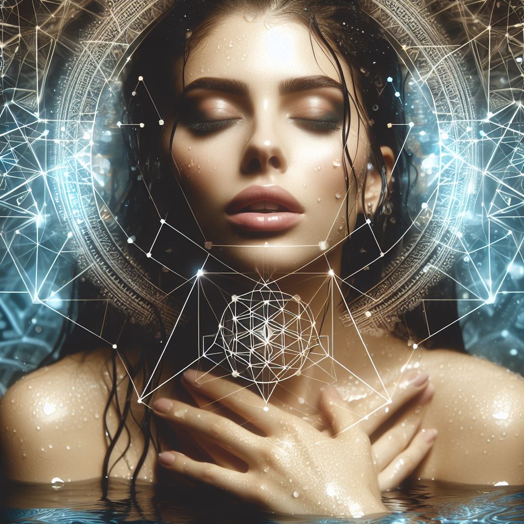 closeup-woman-water